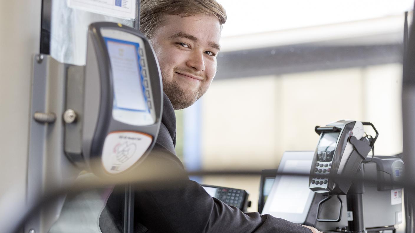 Bussförare i stadstrafiken